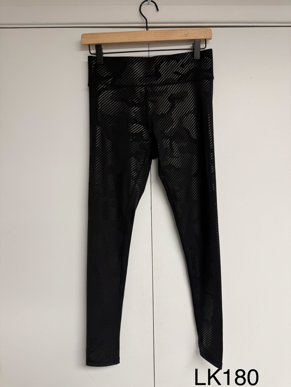Terez Black Tonal Camo High Rise Leggings Small